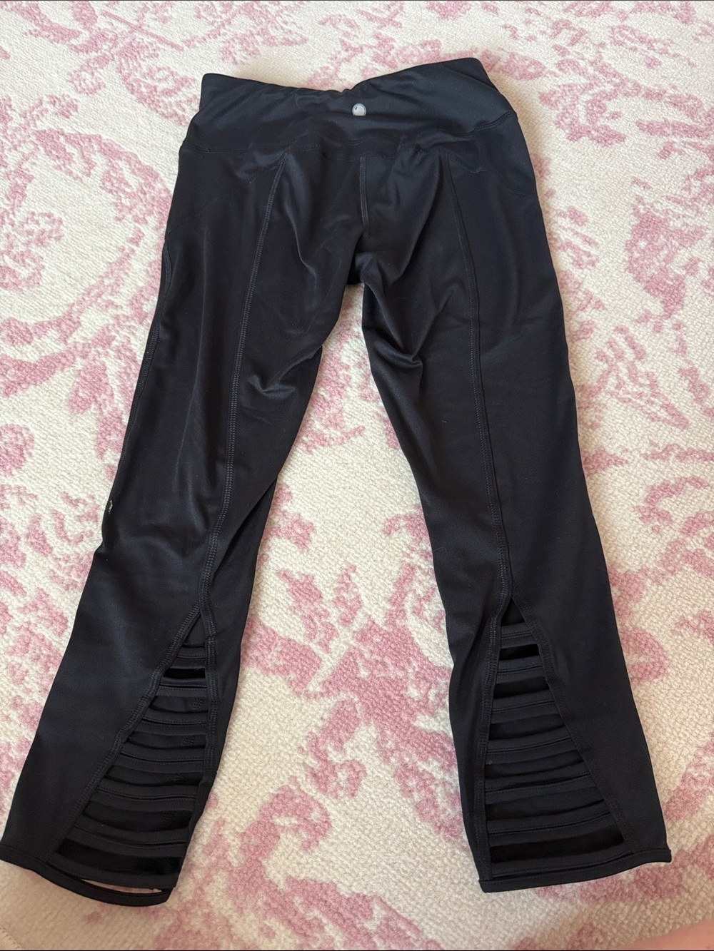 Yogalicious Black High-Waist Leggings - Picture 3 of 4